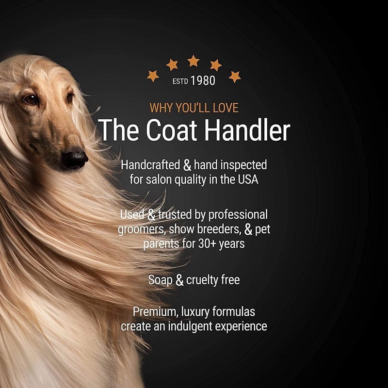 The Coat Handler Undercoat Control deShedding Dog Shampoo, 16 oz - Combats and Reduces Shedding, Undercoat Removal, Omega 3 & 6 Rich, Vitamin E Strengthens The Hair Follicle - Image 4